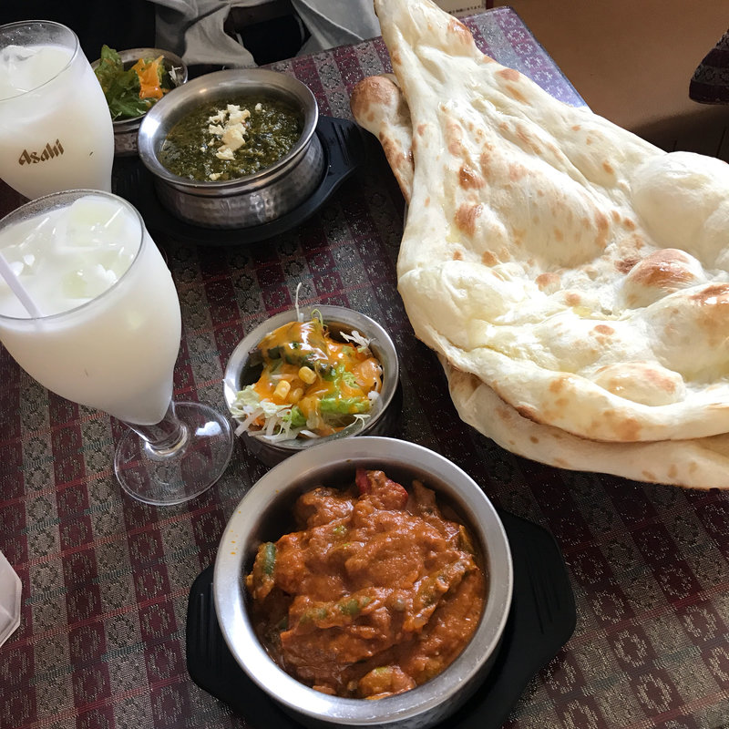 マトンカレーセット(デュセニ村８ 市川新田店)