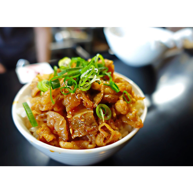 甘辛肉めし(牛骨らぁ麺 マタドール 本店)