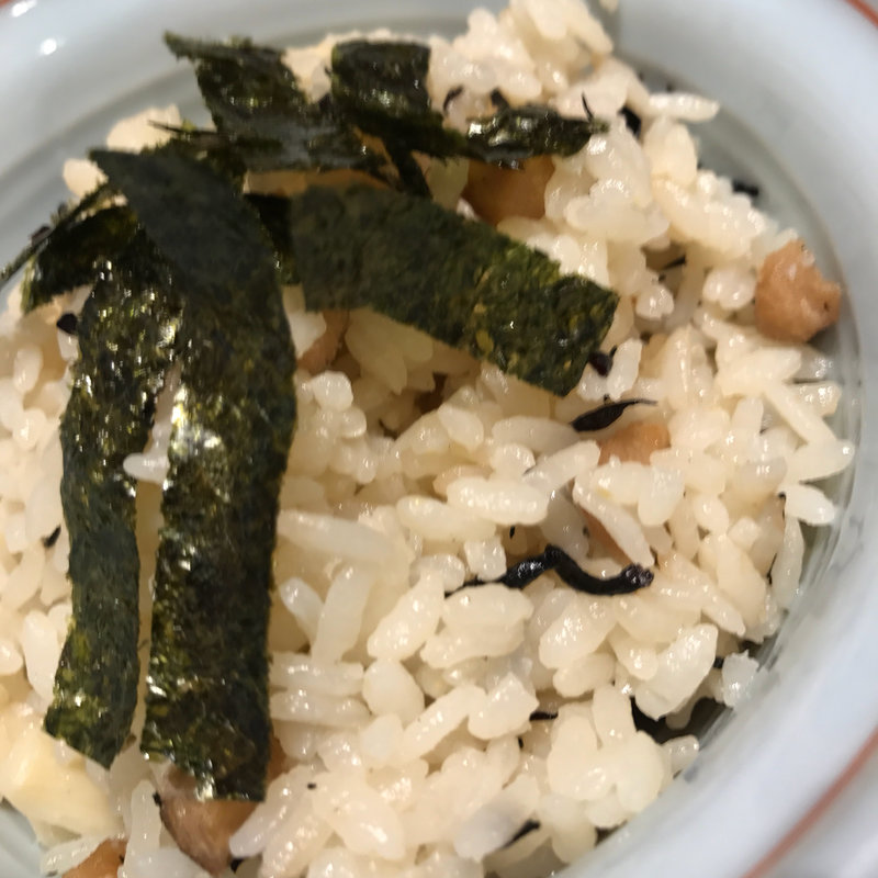 鯛飯(能古うどん 長尾本店)