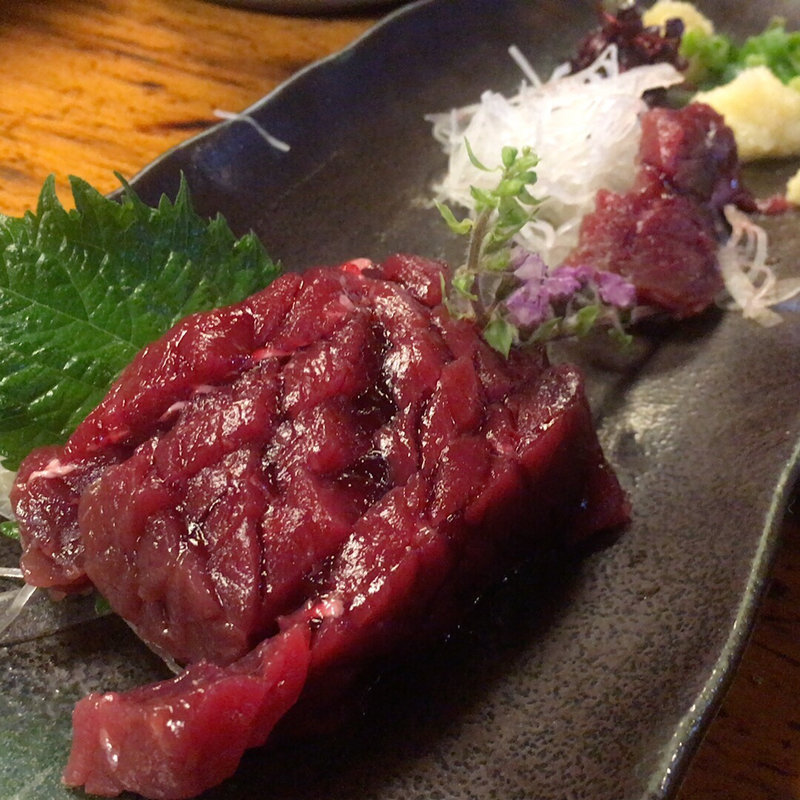 鯨刺身(駒形どぜう 本店)