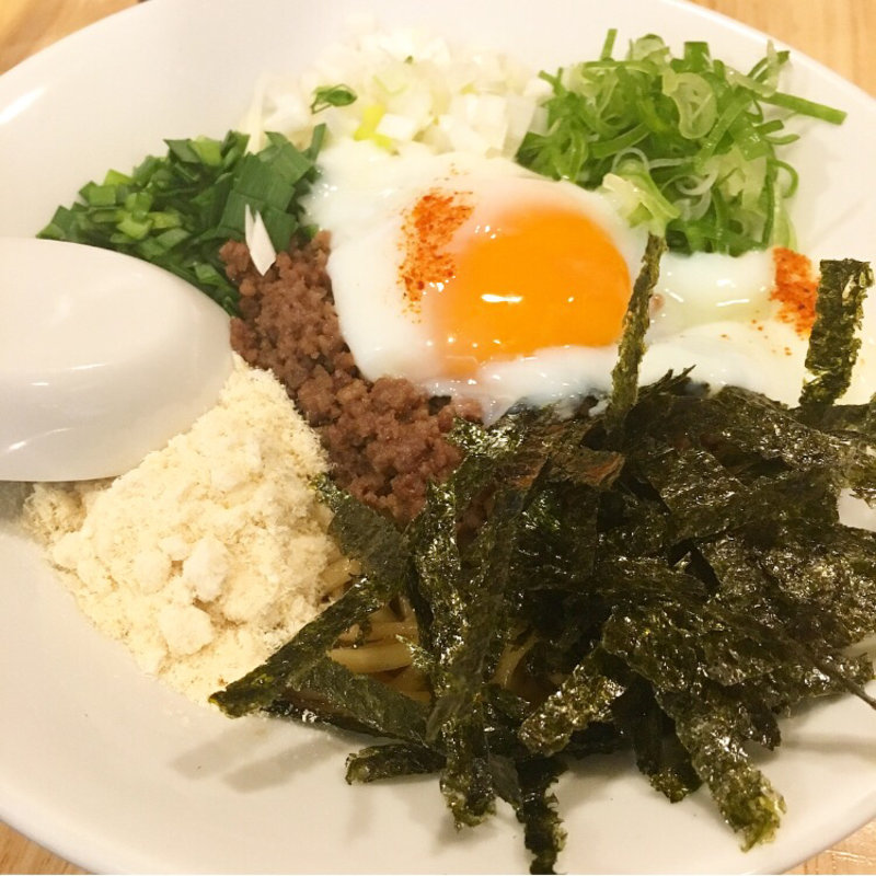 まぜそば(ミヤタヌードル)