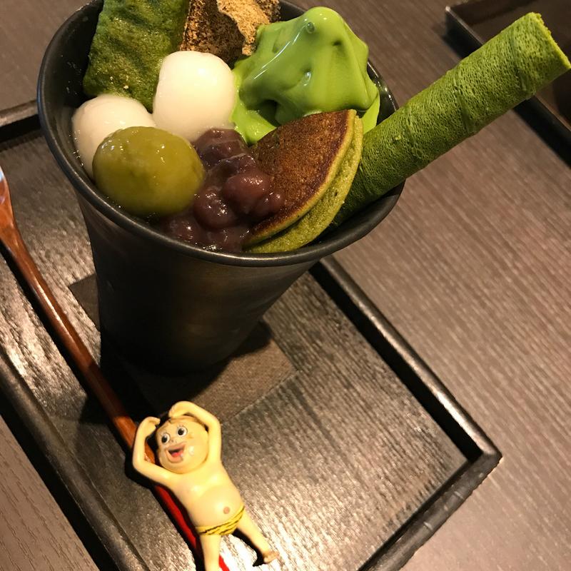 翠泉パフェ(茶寮翠泉 烏丸御池店 （サリョウスイセン）)