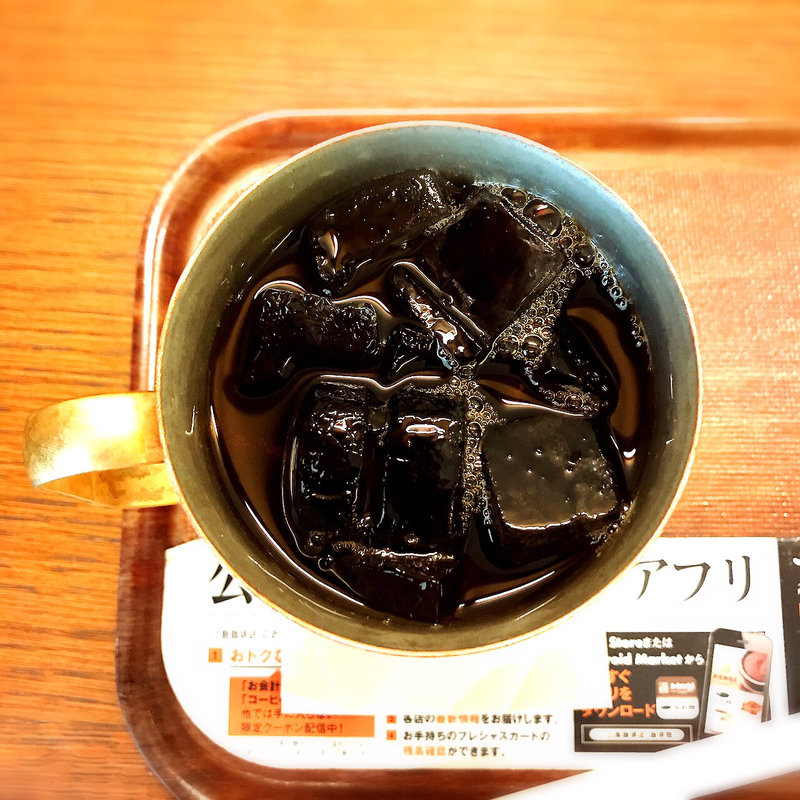 アイスコーヒーM (上島珈琲店 御成門店)