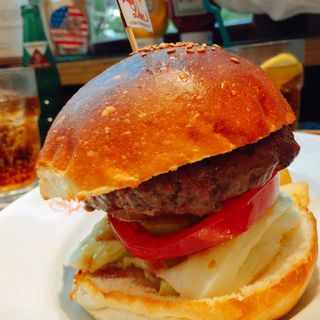 ハンバーガー(中目黒 Burger Factory)