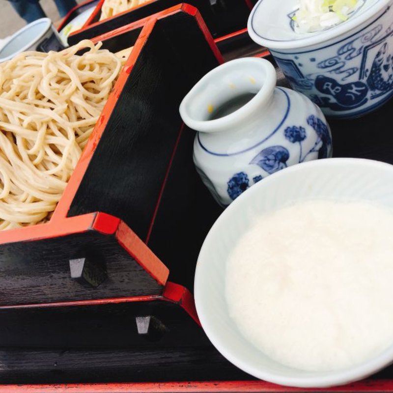 つけとろろそば（大盛り）(池本茶屋 )