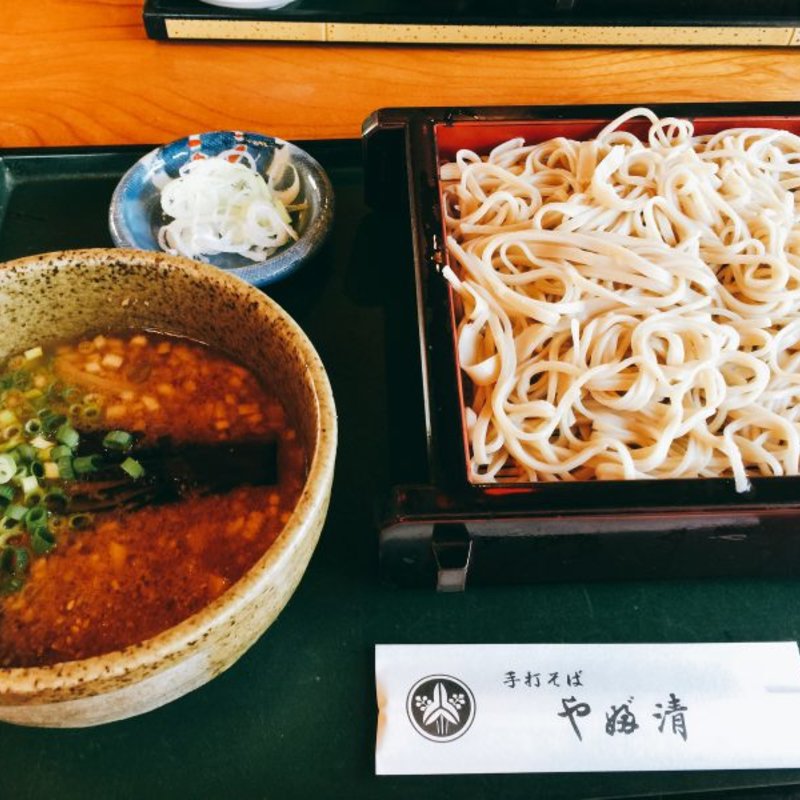 鴨みそつけめん(やぶ清)