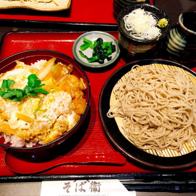 かつ丼セット(そば衛 （そばえい）)