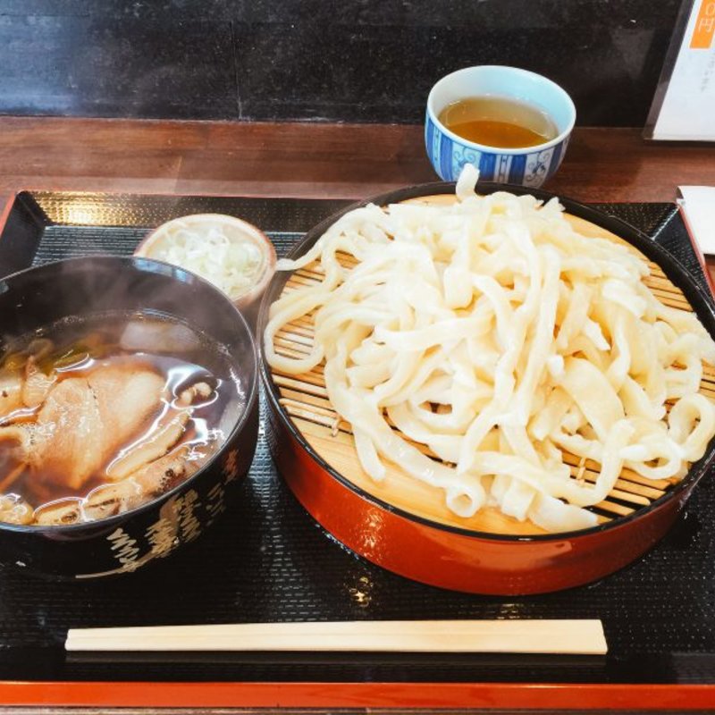 肉ねぎうどん 大盛り(手打ちうどん うちだや)