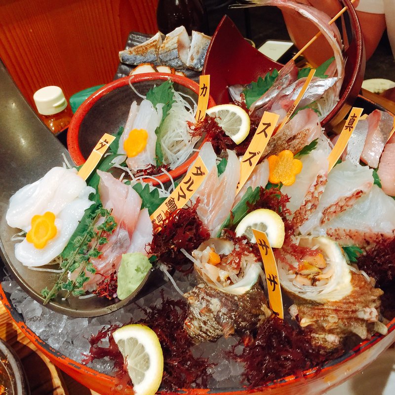 刺身(山陰海鮮炉端かば 丸の内店)