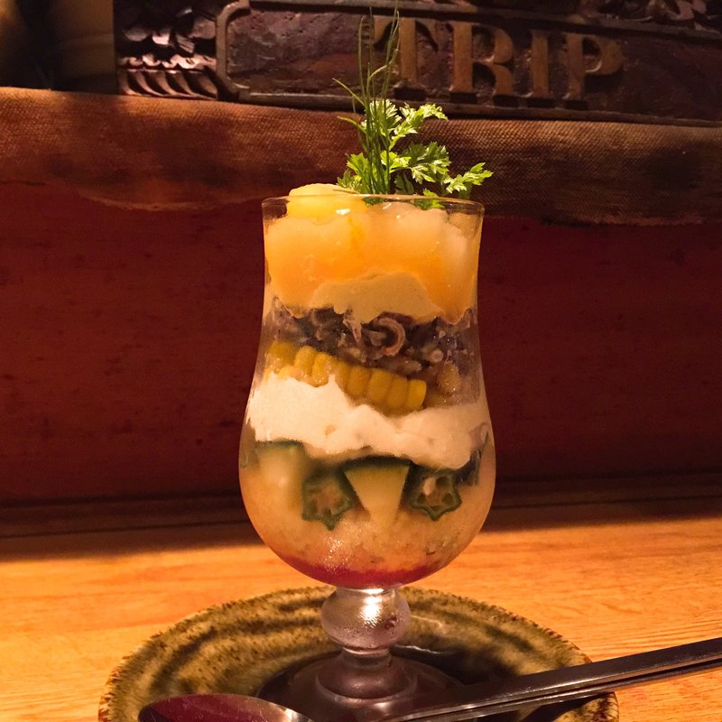 野菜のパフェ(トリップ)