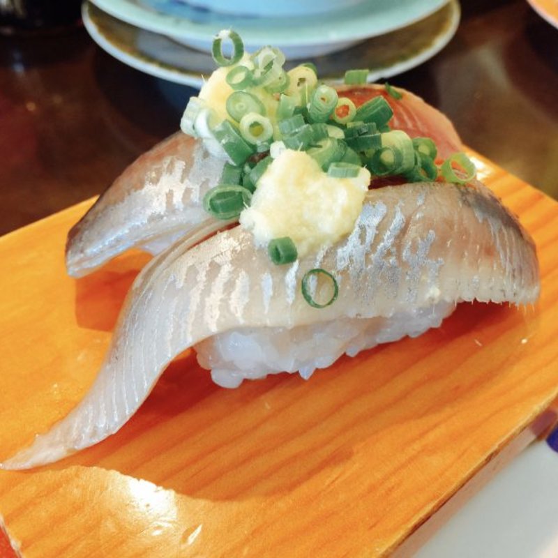 アジ(沖寿司 松戸店)