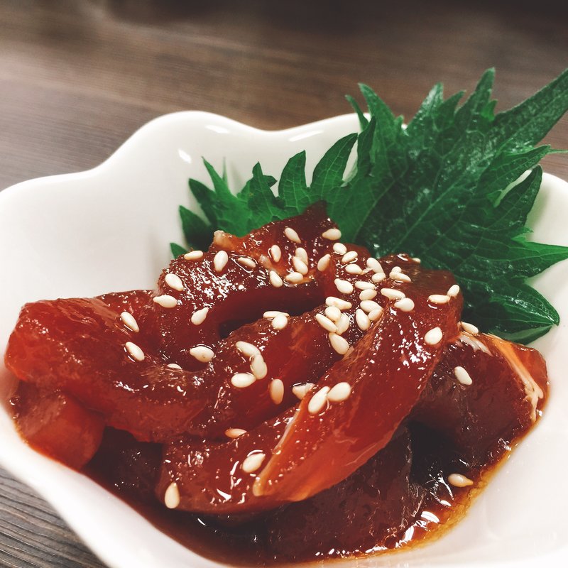 ピリ辛のマグロ(がってん )