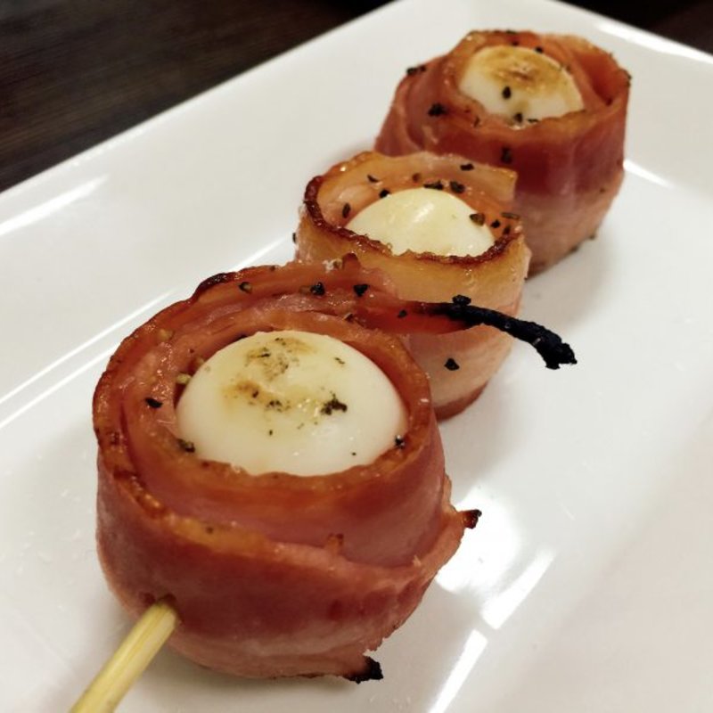 うずらベーコン(がってん )