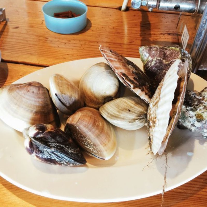 貝の焼き物セット(浜茶屋網元 )