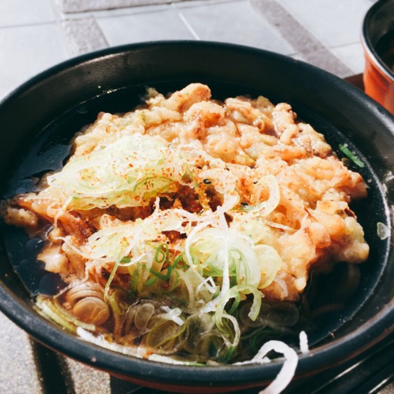 かき揚げそば(東部湯の丸サービスエリア（上り）スナックコーナー )