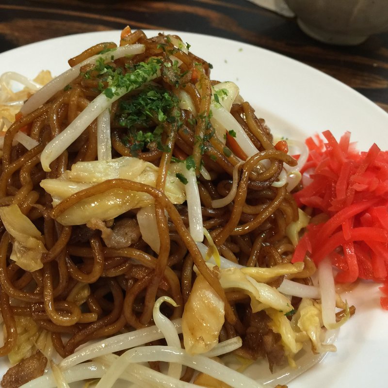 焼きそば(浅草酒場岡本)