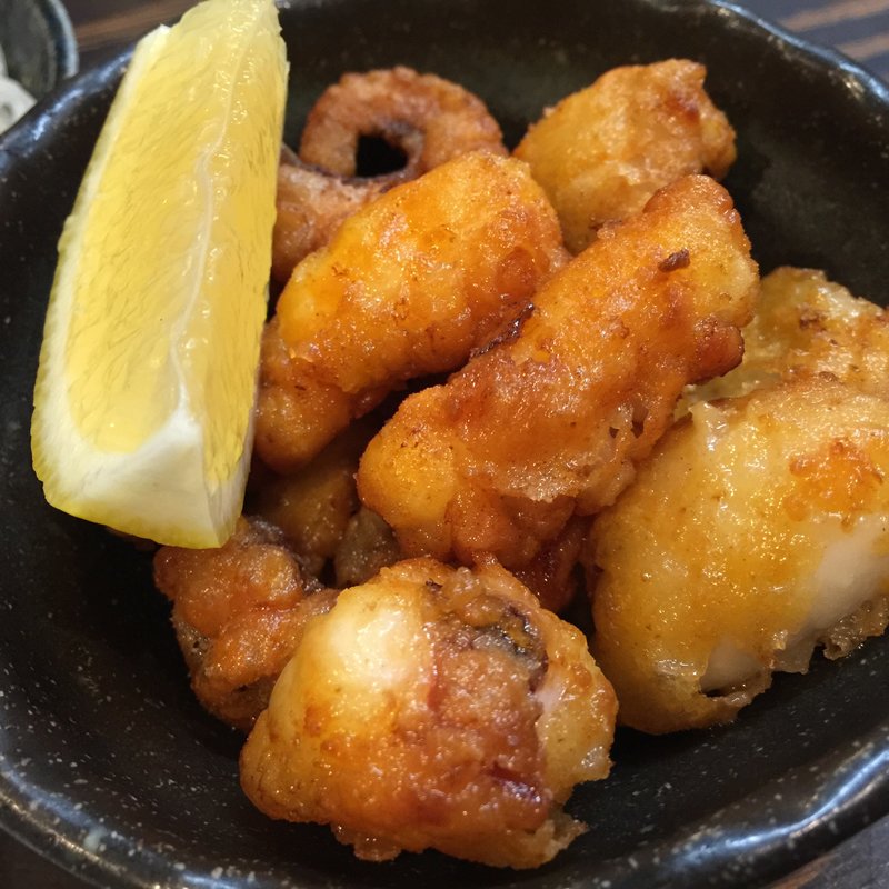 タコの唐揚げ(浅草酒場岡本)