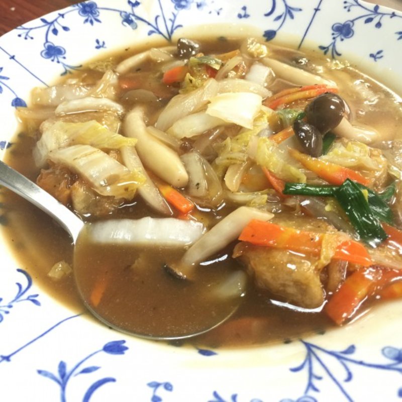 揚げシューマイ野菜あんかけ(串焼ひろ)