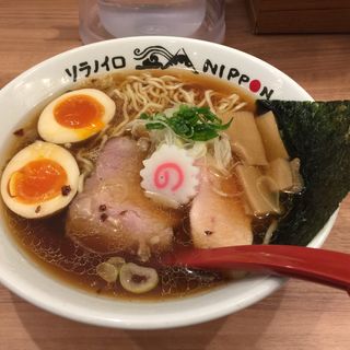 味玉中華そば(ソラノイロNIPPON)