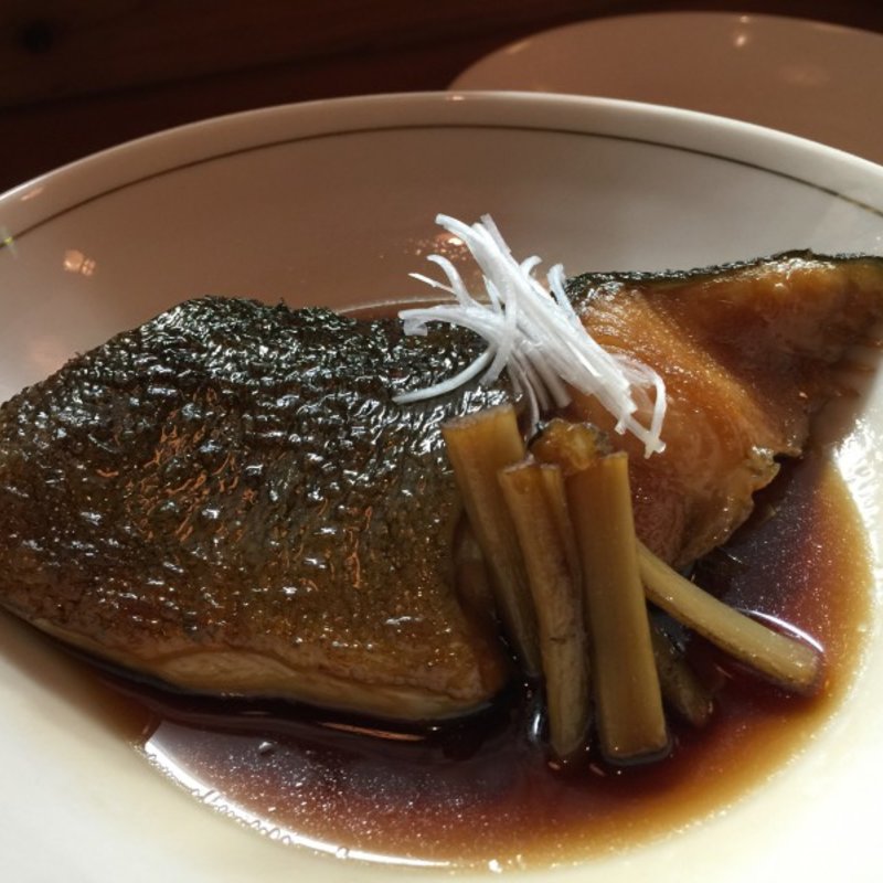 銀鱈の煮付け(割烹山崎)