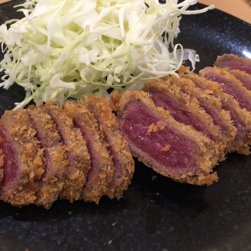 牛かつ定食(たけわか レイクタウン店 )