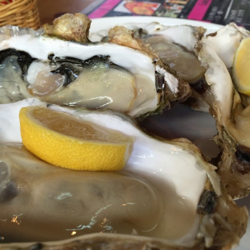 的矢産 牡蠣炭焼き(海鮮 bar isoichi （イソイチ）)