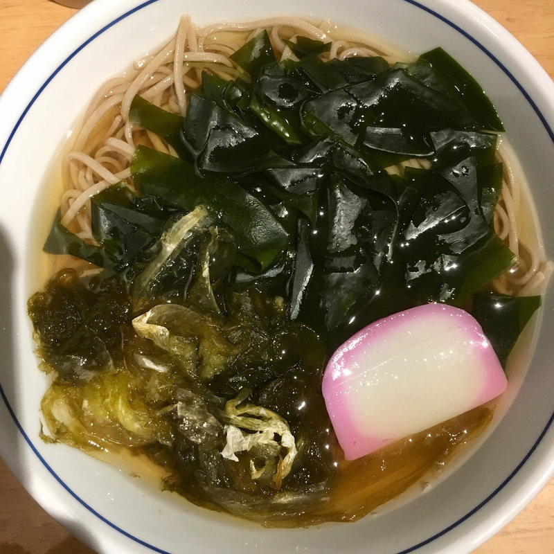 わかめそば おぼろトッピング(ウエスト舞松原店(うどん))