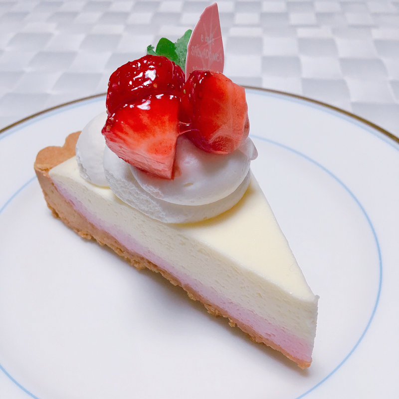 いちごのレアチーズ(イーカフェ)