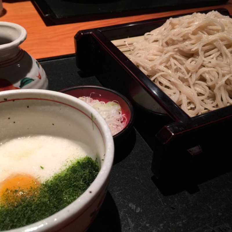 トロロそば(蕎麦処佐とう)