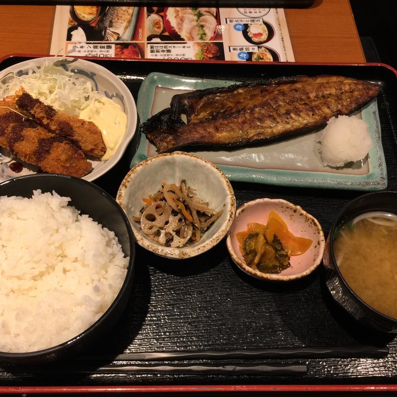 日替わり御膳(虎連坊 大手町店 （とられんぼう）)