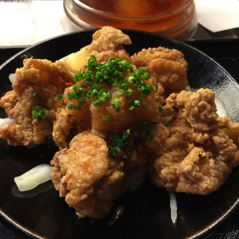 鶏唐みぞれ定食(元祖やきとり串八珍 大手町ビル店)