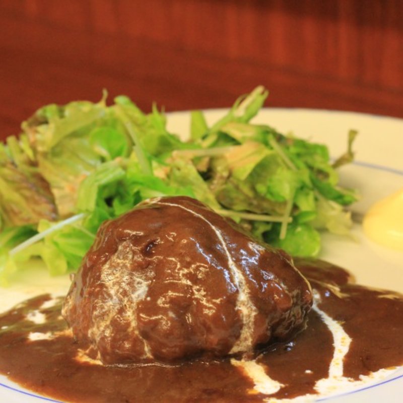 煮込みハンバーグ定食(煮込み屋 じもん )