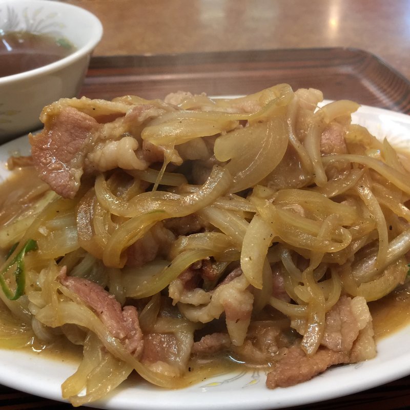 スタミナ炒め定食(珍來総本店直営 松原店)