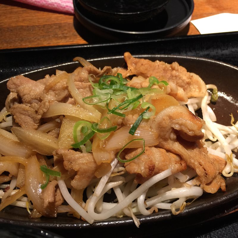 生姜焼き定食(旬彩庵 丸の内店)