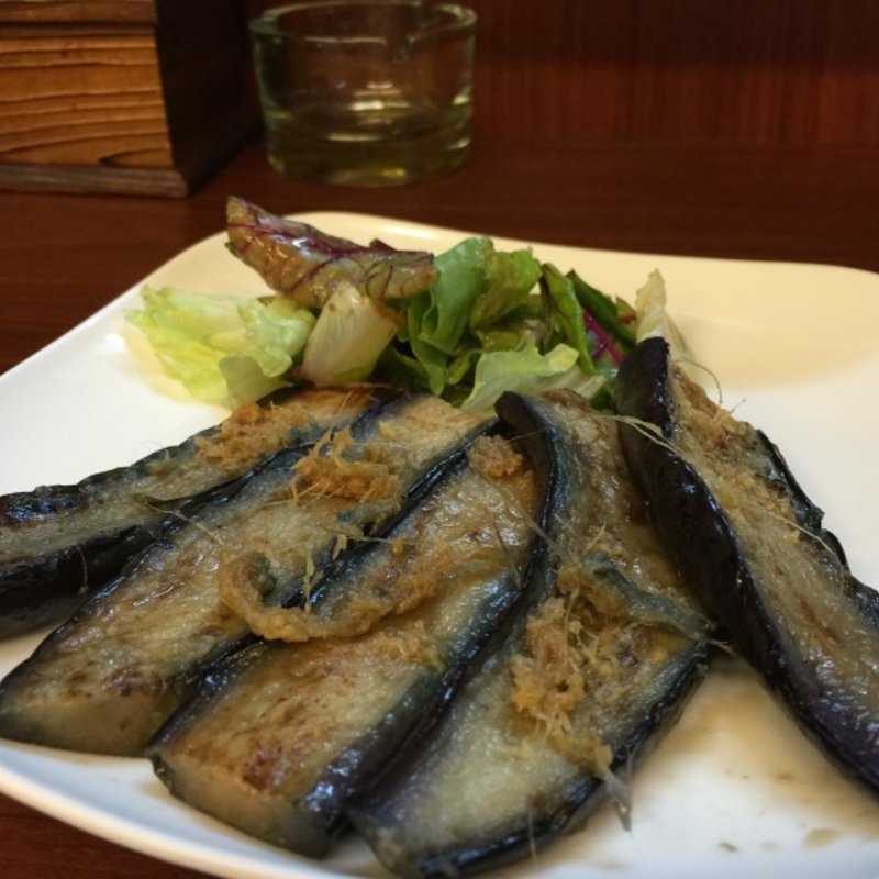 冷やし焼き茄子(煮込み屋 じもん )