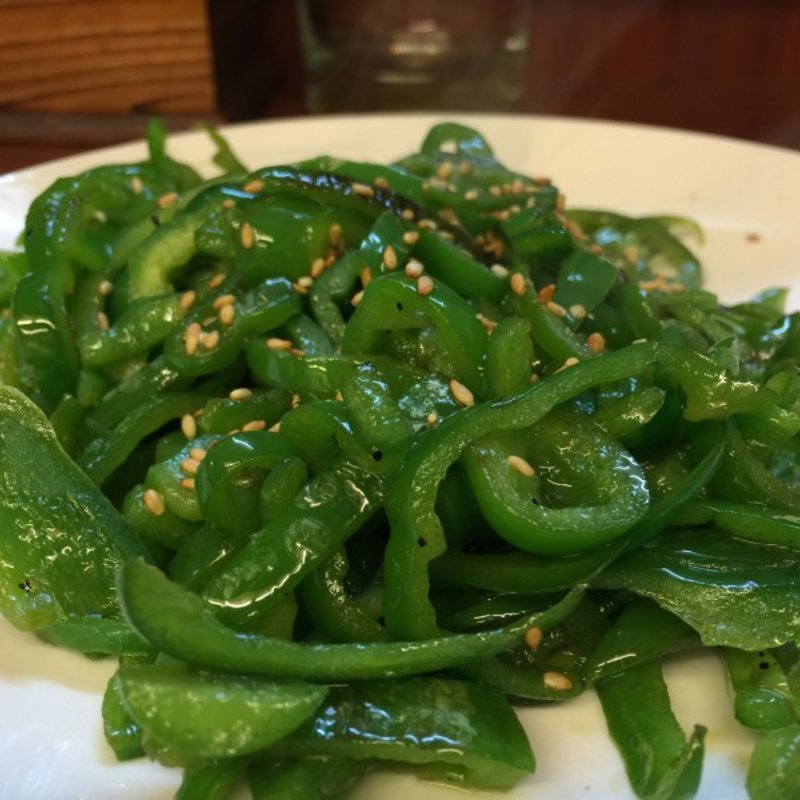 ピーマン炒め(煮込み屋 じもん )