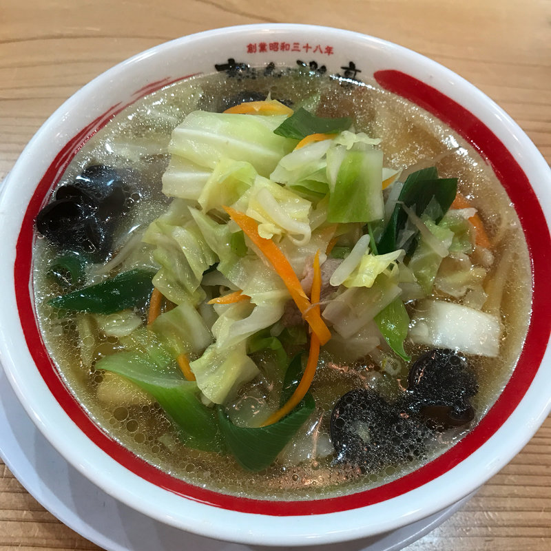 ちゃんぽん野菜大盛り(ちゃんぽん亭総本家 彦根駅前本店 )