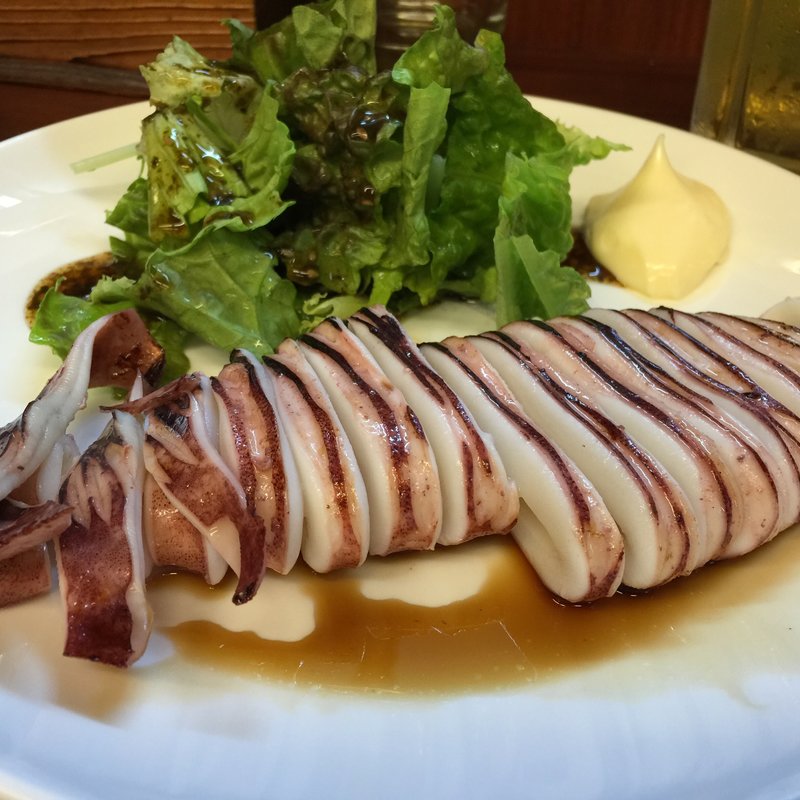 イカの丸焼き(煮込み屋 じもん )