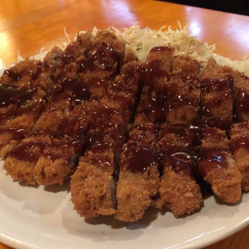 沖縄アグー豚のとんかつ(くくる)