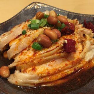 四川風よだれ鶏(中国料理 上海苑)