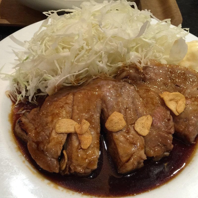 トンテキ定食(バンブー Bamboo)