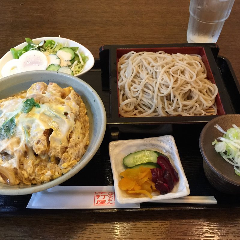 かつ丼セット(手打屋)