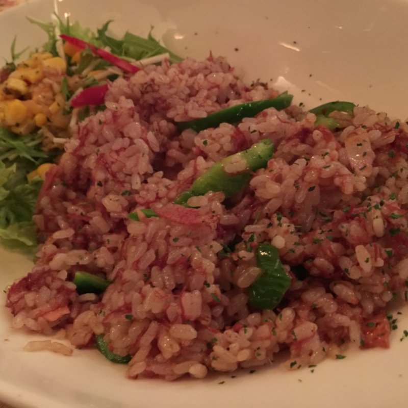 コーンビーフのピラフ(SUNCAFE)