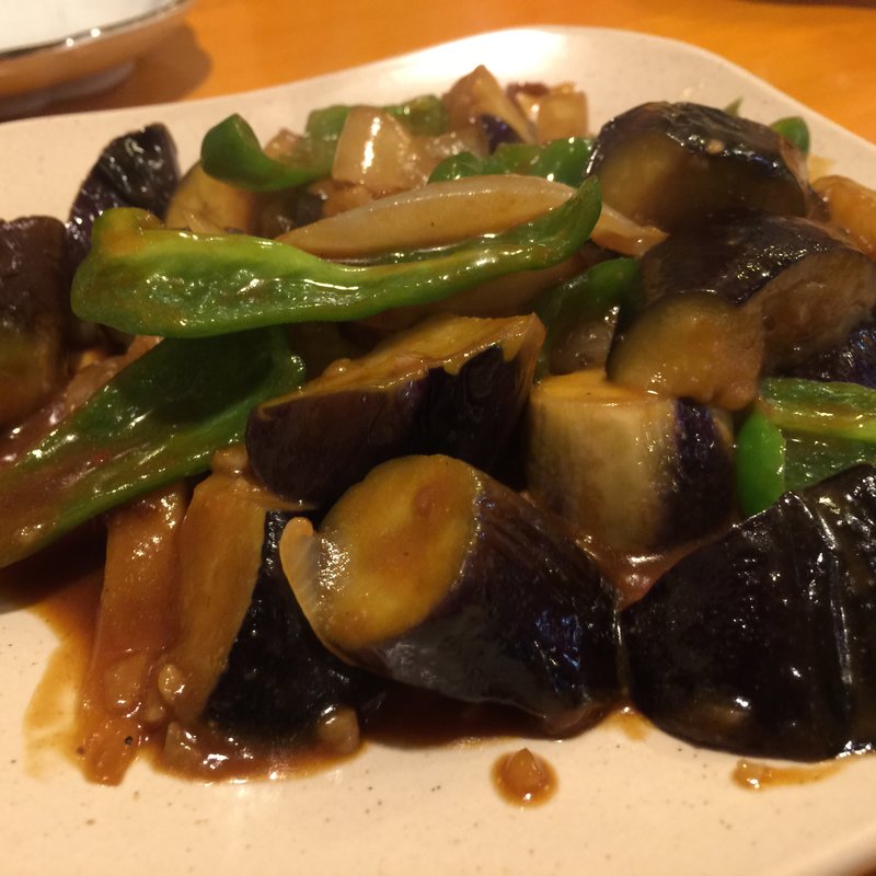 ナスのデミグラスソース炒め(くくる)