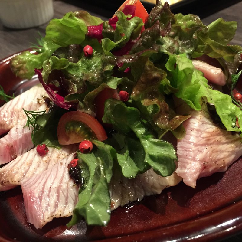 ぶりカルパッチョ(草加パリ食堂 エルブ)