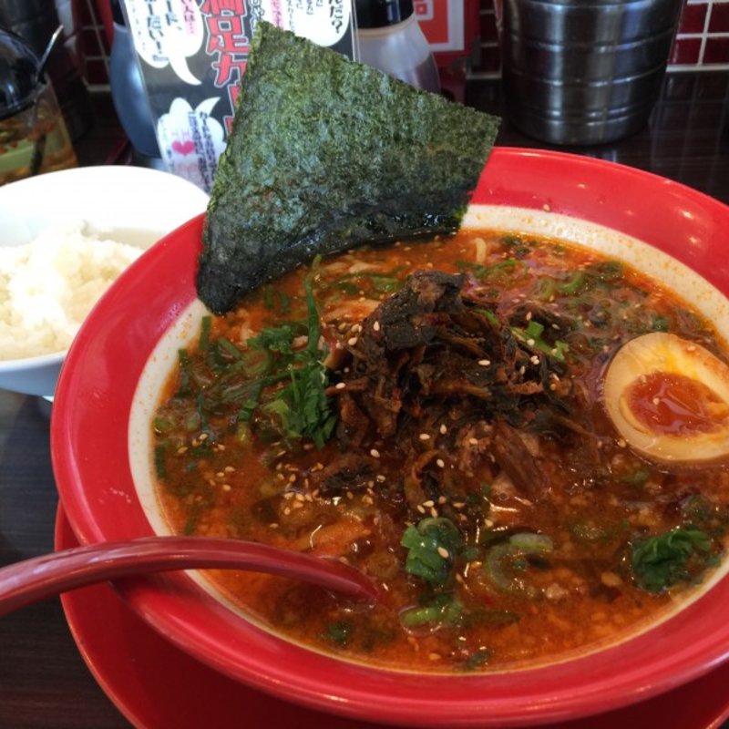 バリカラ高菜麺(まめぞう 越谷レイクタウン店)
