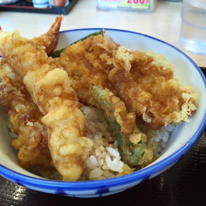 海老天丼みそ汁付(【閉店】天丼・天ぷら本舗 さん天 草加松江店)