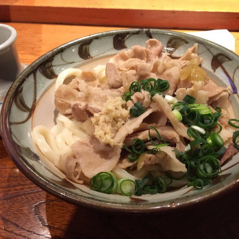  釜肉ぶっかけうどん 生玉子なし(讃岐うどん 野らぼー 大手町店 )