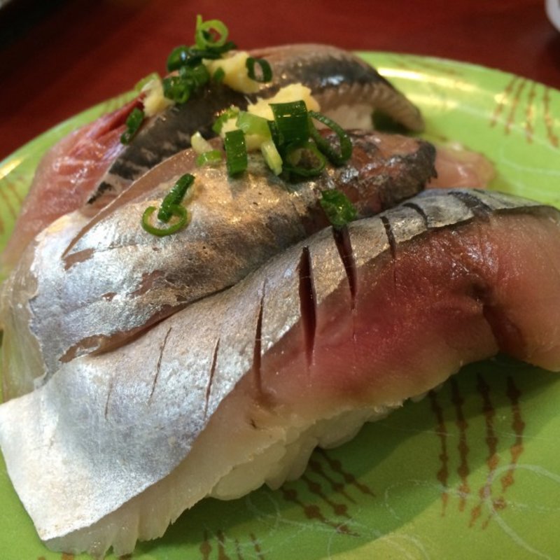 ひかりもの3貫(沖寿司越谷店)