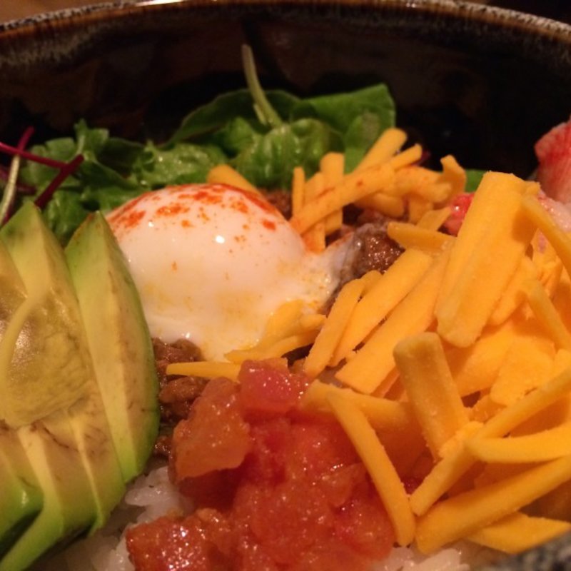 タコライス！トッピング盛りだくさんです！(トリップ)